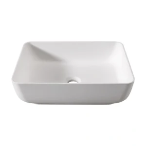 Abode Cava Tablet Basin - Chalk White