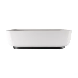 Abode Cava Tablet Basin - Chalk White