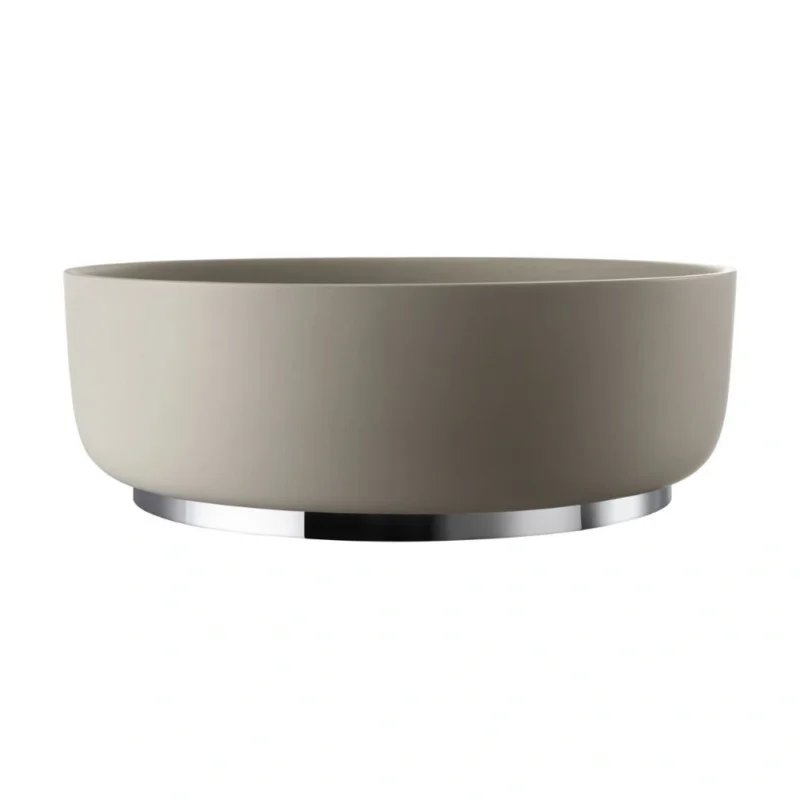 Abode Cava Round Basin - Pebble Grey