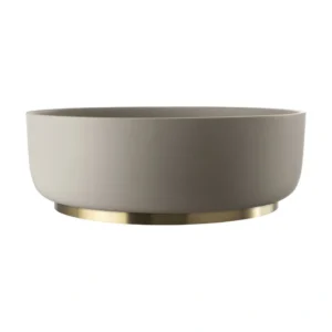 Abode Cava Round Basin - Pebble Grey