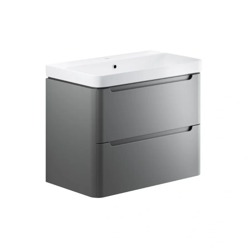 Boston 805mm Drawer Wall Hung Basin Unit