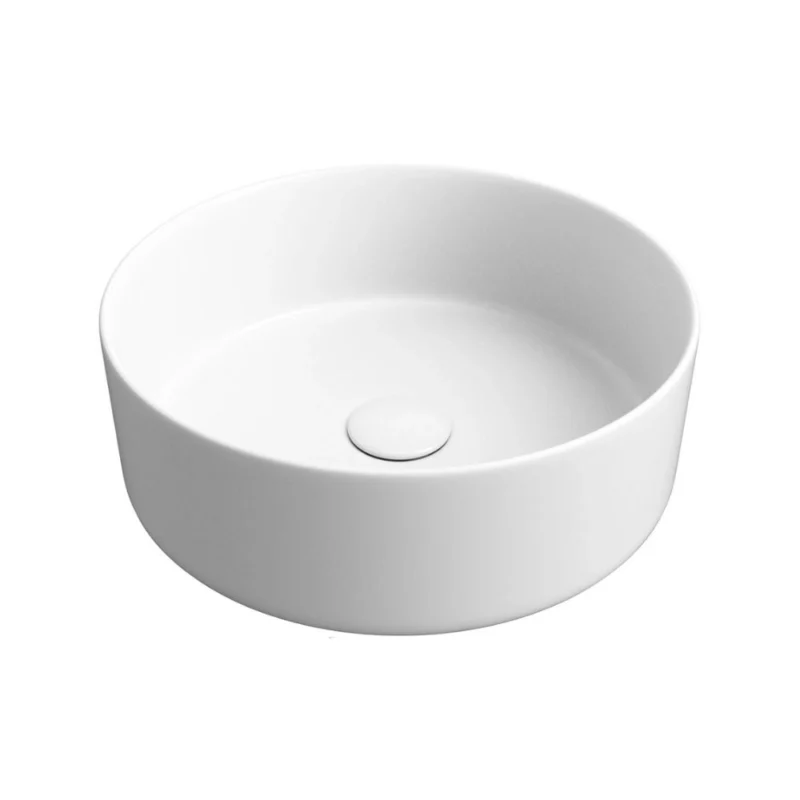 Seren 355mm Ceramic Round Washbowl & Waste