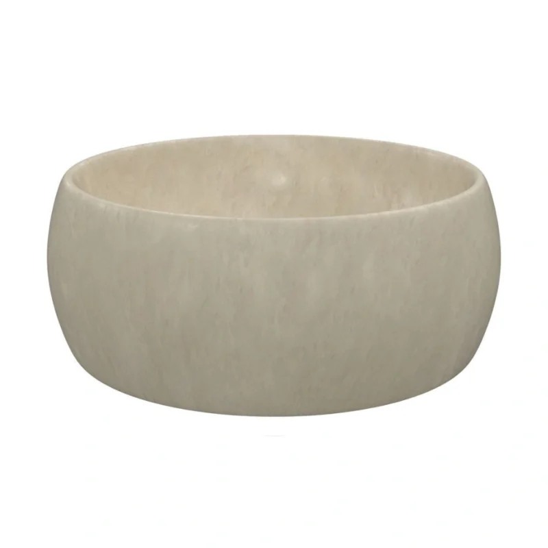 Juno 400mm Ceramic Washbowl – Stone Effect