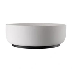 Abode Cava Round Basin - Chalk White