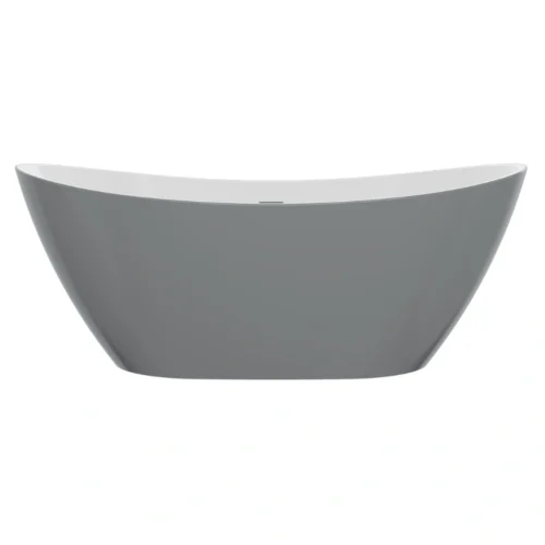 Stanton Freestanding Bath – 1700 x 780 x 690mm – Matte Grey