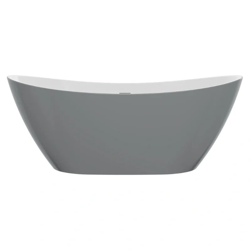 Stanton Freestanding Bath – 1700 x 780 x 690mm – Matte Grey