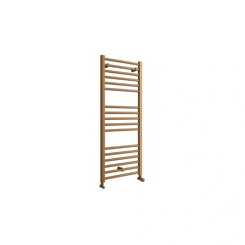 Copy of Full Basin Rosso Straight 30mm Ladder Towel Radiator 500 x 1200mm – Brushed Bronze