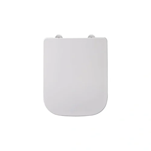 Iona Square Soft Close Slim Toilet Seat – White