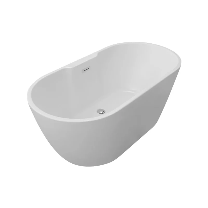 Hawthorn Freestanding Bath – 1550 x 745 x 580mm – 0TH – Gloss White