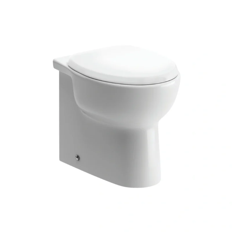 Teagan Back To Wall WC Pan & Soft Close Seat – White