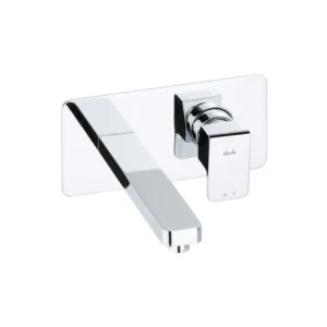 Abode Fervour Wall Mounted Single Lever Basin Mixer – Polished Chrome