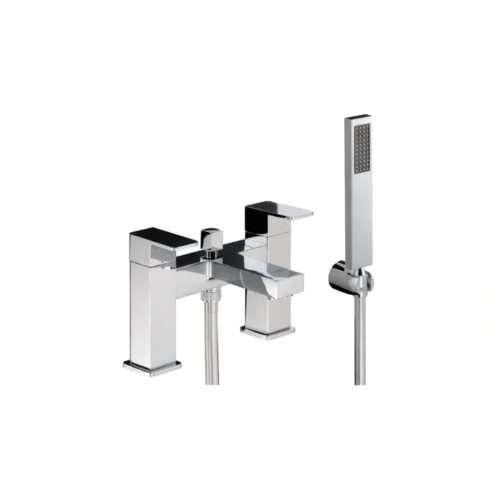 Abode Fervour Deck Mounted Bath Shower Mixer Tap – Polished Chrome