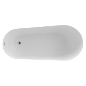 Hazel Freestanding Slipper Bath – 1500 x 700 x 690mm – Gloss White