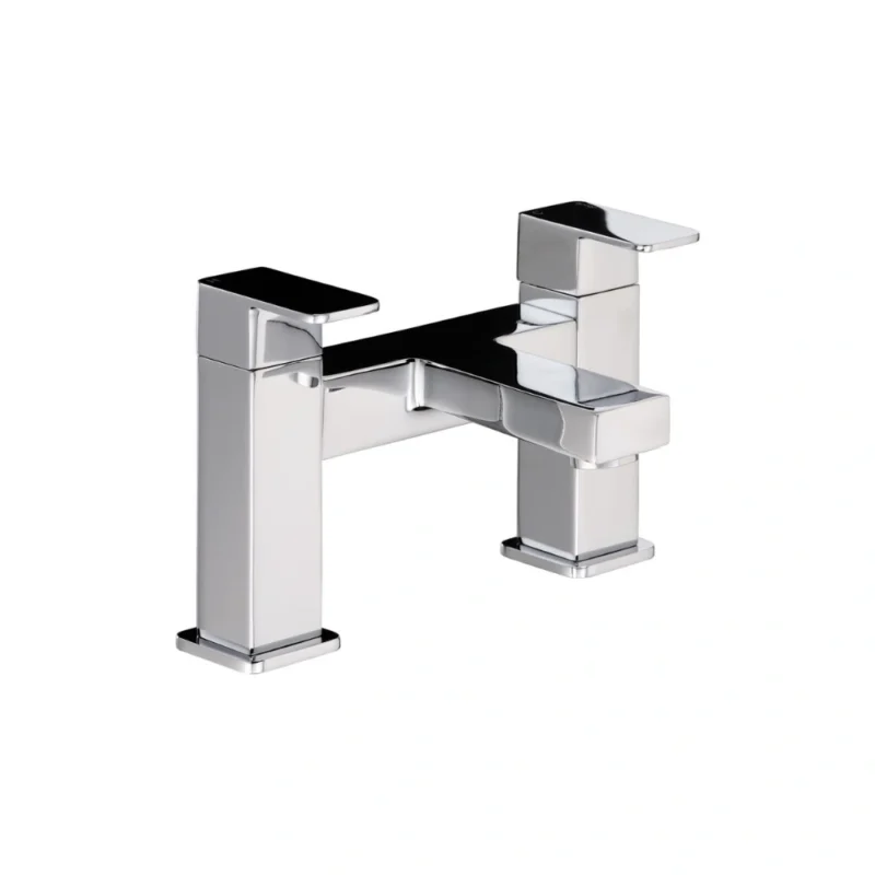Abode Fervour Deck Mounted Bath Mixer Filler – Polished Chrome