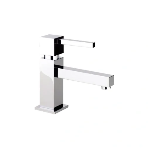 Abode Zeal Single Lever Basin Monobloc Mixer Tap – Polished Chrome