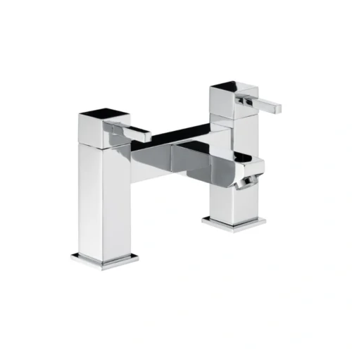 Abode Zeal Deck Mounted Bath Mixer Filler – Polished Chrome