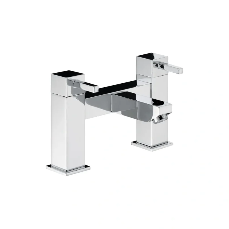 Abode Zeal Deck Mounted Bath Mixer Filler – Polished Chrome