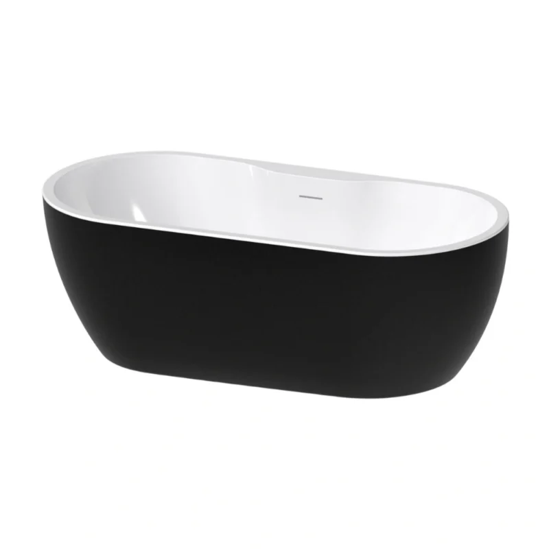 2Go Freestanding Bath – 1655 x 745 x 570mm – 0TH