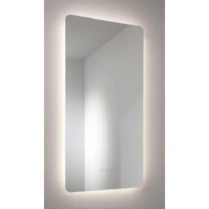 Abode Aruna 450 x 900mm Frameless Tablet LED Mirror with Demister