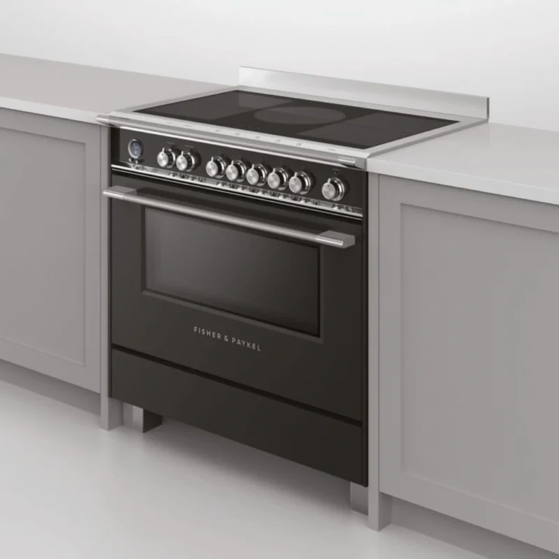 Fisher & Paykel Series 7 90cm Dual Fuel Range Cooker – Black