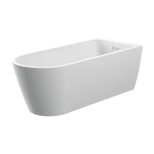 Eltham Freestanding BTW Bath – 1500 x 700mm – 0TH – Gloss White