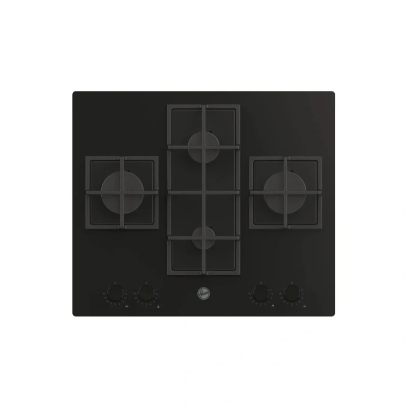Copy of Full Basin Hoover H500 HVG6DC5B 60cm Built‑In Gas Hob – Black Glass