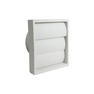 Manrose 100mm Gravity Shutter Grille – White