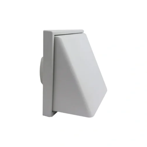Manrose 100mm Weatherproof Cowled Wall Outlet – White