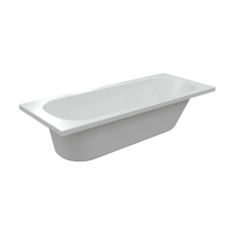 Single End Built‑In Bath – 1700 x 700 x 400mm – 0TH – Gloss White