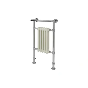 Kessington Traditional Heated Towel Radiator White & Chrome