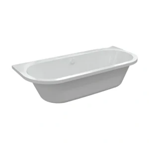 Maple Back To Wall Bath – 1700 x 750 x 600mm – 0TH – Gloss White