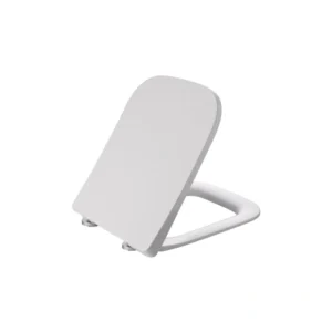 Iona Square Soft Close Slim Toilet Seat – White