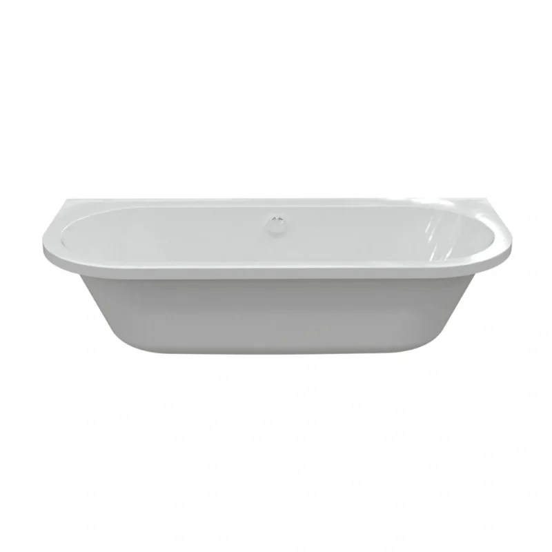 Maple Back To Wall Bath – 1700 x 750 x 600mm – 0TH – Gloss White