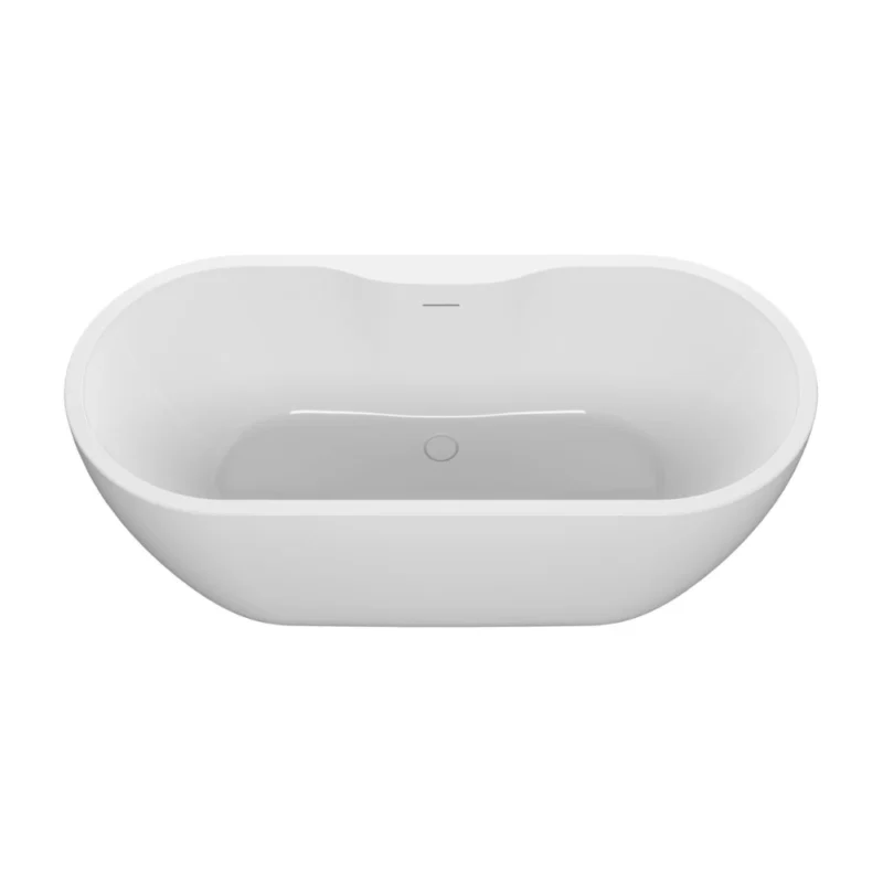 2Go Freestanding Bath – 1655 x 745 x 570mm – 0TH