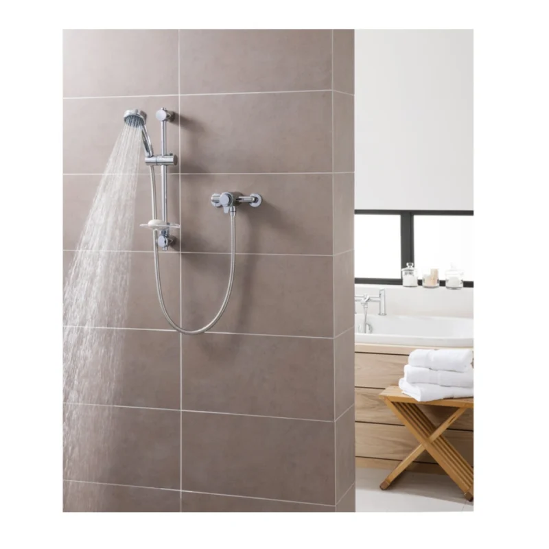 Triton Dene Concentric Thermostatic Mixer Shower – Chrome