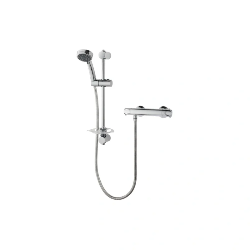 Triton Dene Cool‑Touch Thermostatic Bar Mixer Shower – Chrome