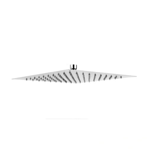 Abode Storm Slimline Square Showerhead - St/Steel
