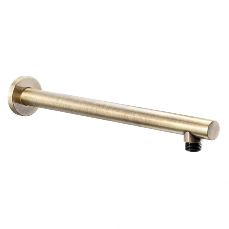Abode Euphoria Wall Mounted Circular Shower Arm - Antique Brass