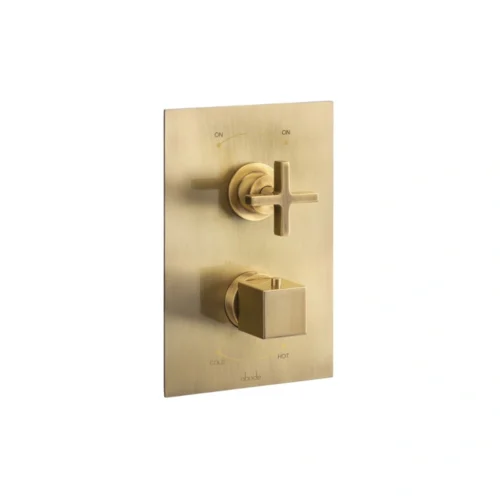 Abode Serenitie Concealed Shower (2 Exit) - Antique Brass