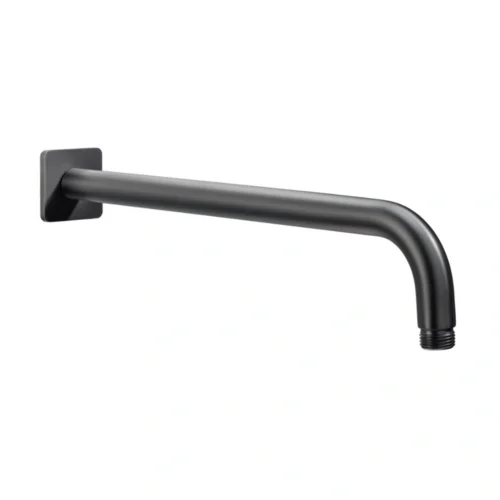 Abode Uno Wall Shower Arm - Gunmetal
