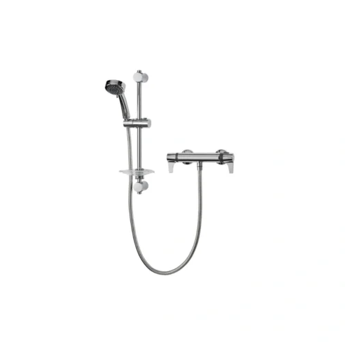 Triton Exe Lever Cool Touch Bar Mixer Shower - Chrome