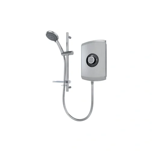 Triton Amore 8.5kW Electric Shower – Brushed Steel