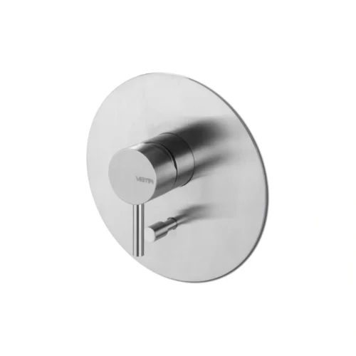 Vema Tiber Two Outlet Shower Mixer w/Diverter - St/Steel