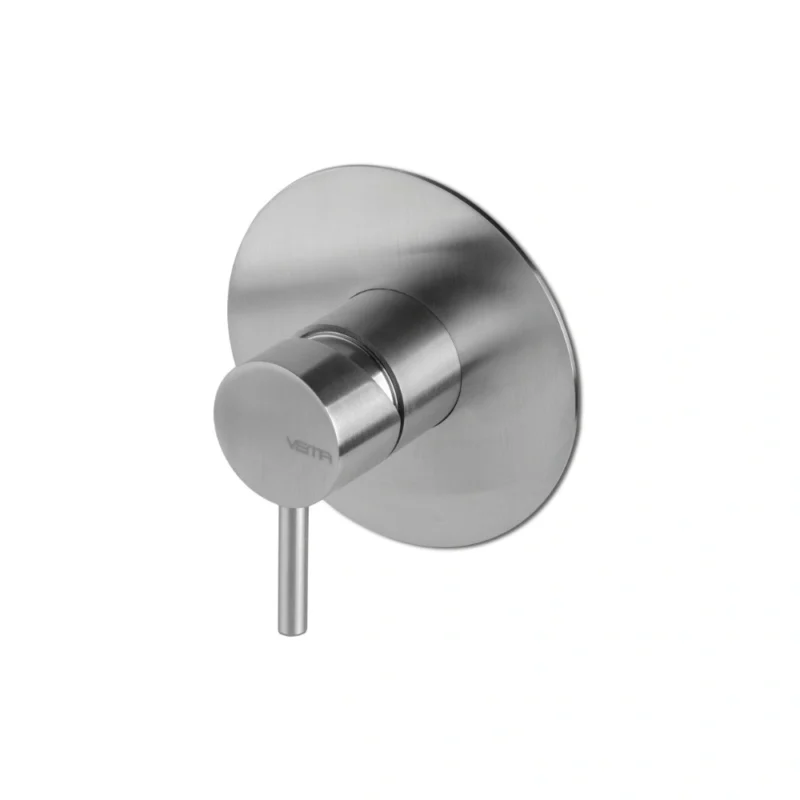 Vema Tiber Single Outlet Shower Mixer - St/Steel
