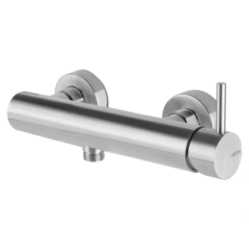 Vema Tiber Single Outlet Bar Valve - St/Steel