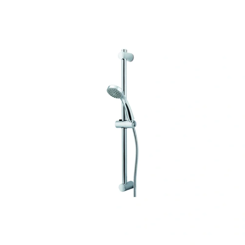 Vema Timea Chrome Riser, Handset & Hose Set – Polished Chrome