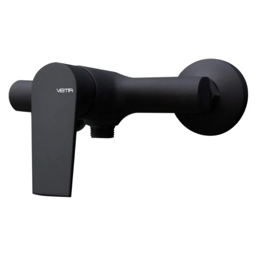 Vema Timea Black Single Outlet Bar Valve – Matt Black