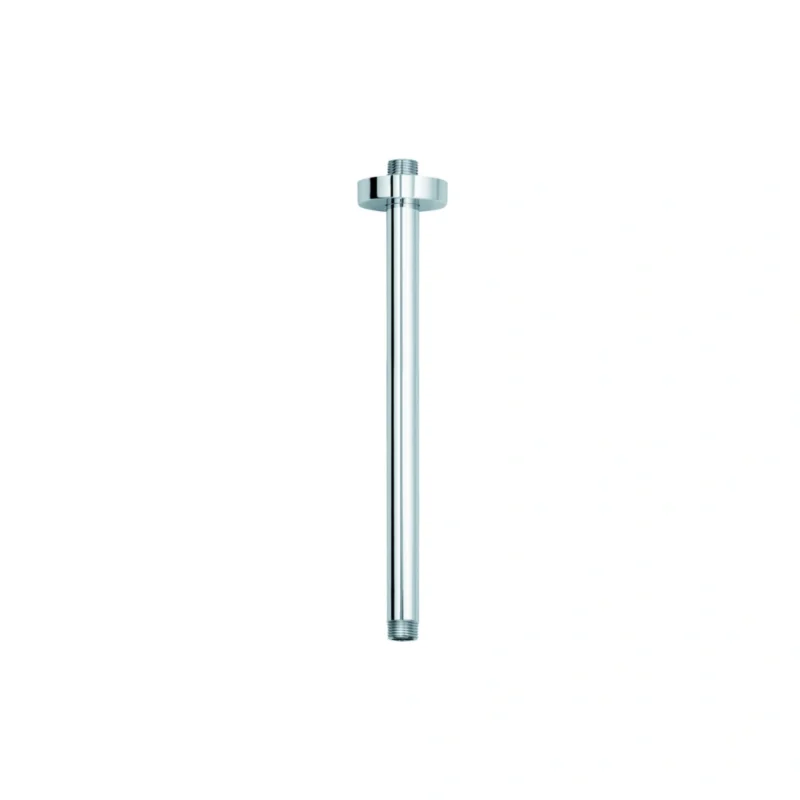 Vema Round Ceiling Mount Shower Arm – Polished Chrome