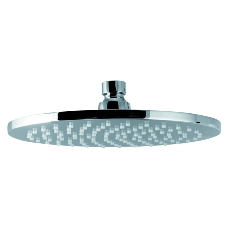 Vema 200mm Round Rain Shower Head – Polished Chrome