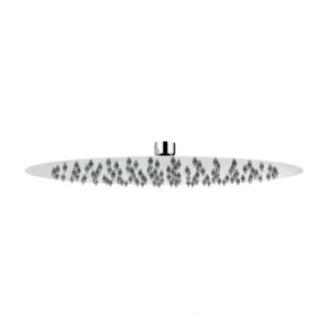 Abode Storm Slimline Circular Showerhead – Stainless Steel